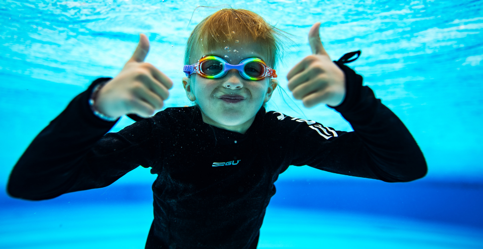 Swimming in Tinside Lido